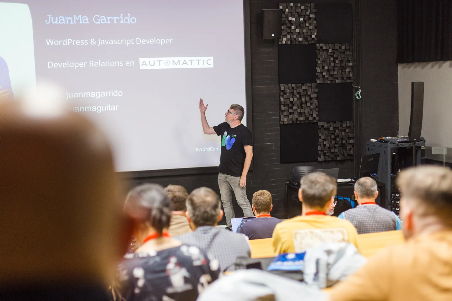 JuanMa Garrido en Wordcamp Galicia 2025 | Hacce