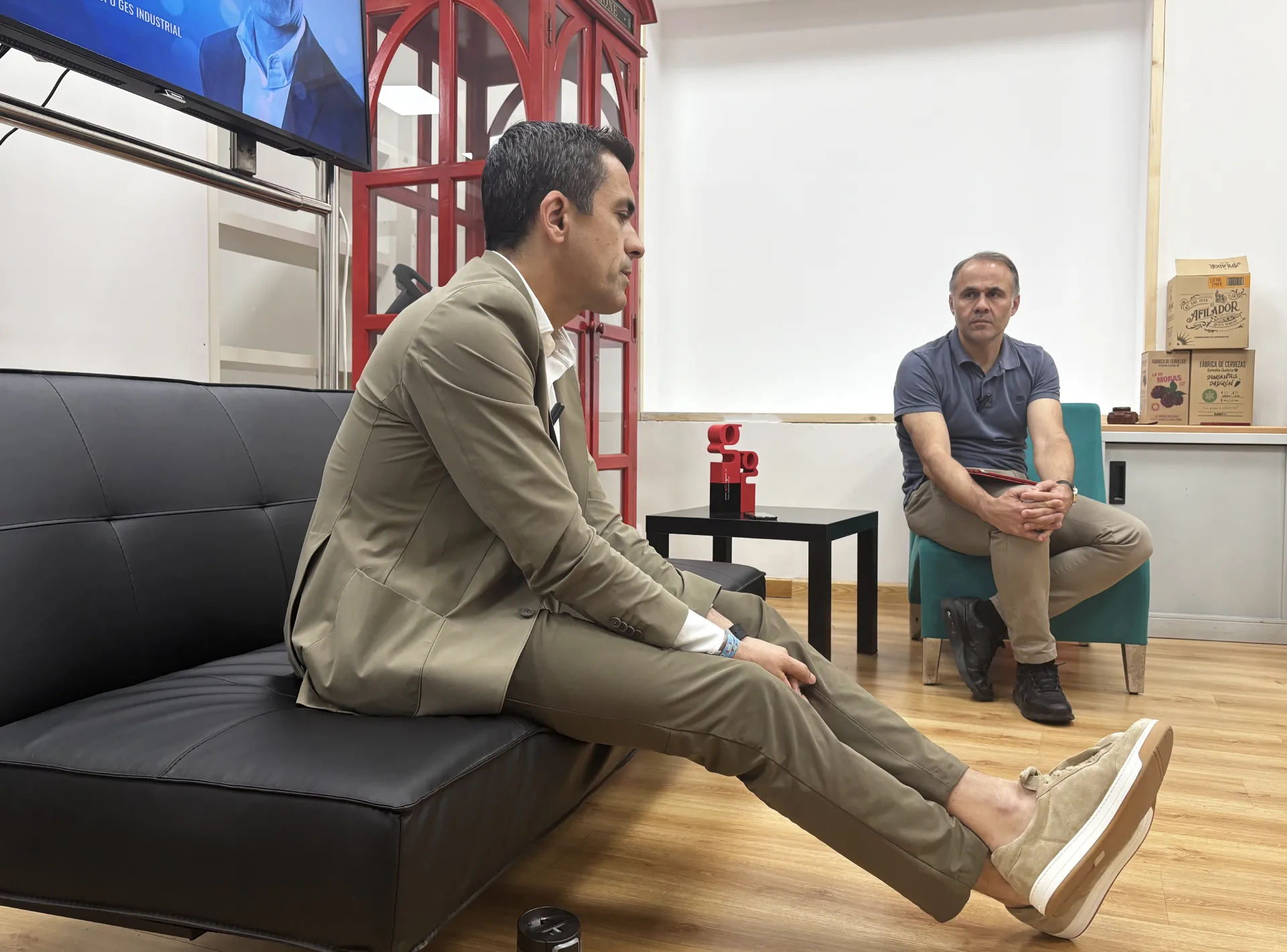 Miguel Álvarez (RC Celta) en la charla en Hacce | Haccecall