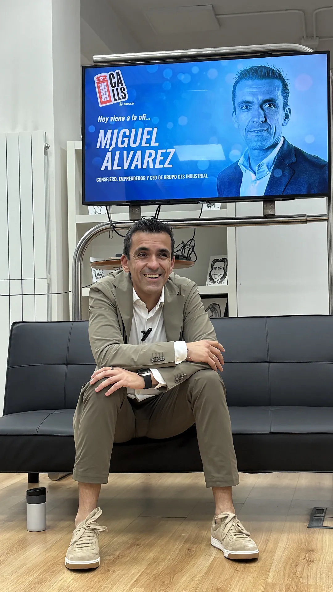 Miguel Álvarez (RC Celta) en la charla en Hacce | Haccecall